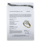 9ct Gold Round Brilliant Cuts Diamond Ring. Valuation $2,100.00. R # 316