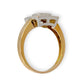 9ct Gold Round Brilliant Cuts Diamond Ring. Valuation $2,100.00. R # 316