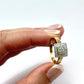 9ct Gold Round Brilliant Cuts Diamond Ring. Valuation $2,100.00. R # 316