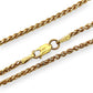 NZGD | 18ct Gold Eternal Spiral Wheat Chain 50cm