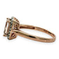 NZGD | 9ct Rose Gold Blush Petal Morganite Ring Size Q