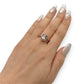 NZGD | 9ct Rose Gold Blush Petal Morganite Ring Size Q