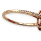 NZGD | 10ct Rose Gold Blush Petal Morganite Ring Size N 1/2