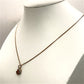 NZGD | 9ct Gold Citrine Solace Necklace 44cm