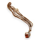 NZGD | 9ct Gold Citrine Solace Necklace 44cm