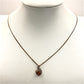 NZGD | 9ct Gold Citrine Solace Necklace 44cm