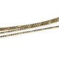 NZGD | 9ct Gold Lustre Heart Figaro Necklace 49cm
