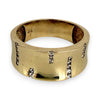 NZGD | 9ct Gold Golden Forte Signature Ring Size S