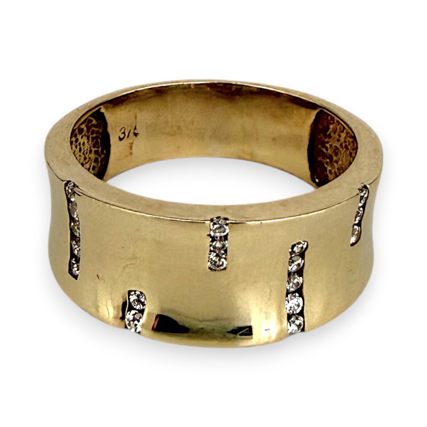 NZGD | 9ct Gold Golden Forte Signature Ring Size S