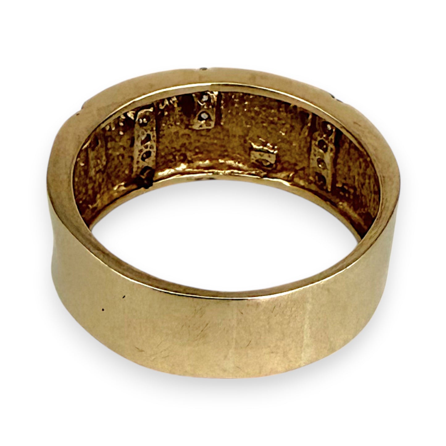 NZGD | 9ct Gold Golden Forte Signature Ring Size S