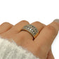 NZGD | 9ct Gold Cascade Diamond Band Ring Valuation $3,500