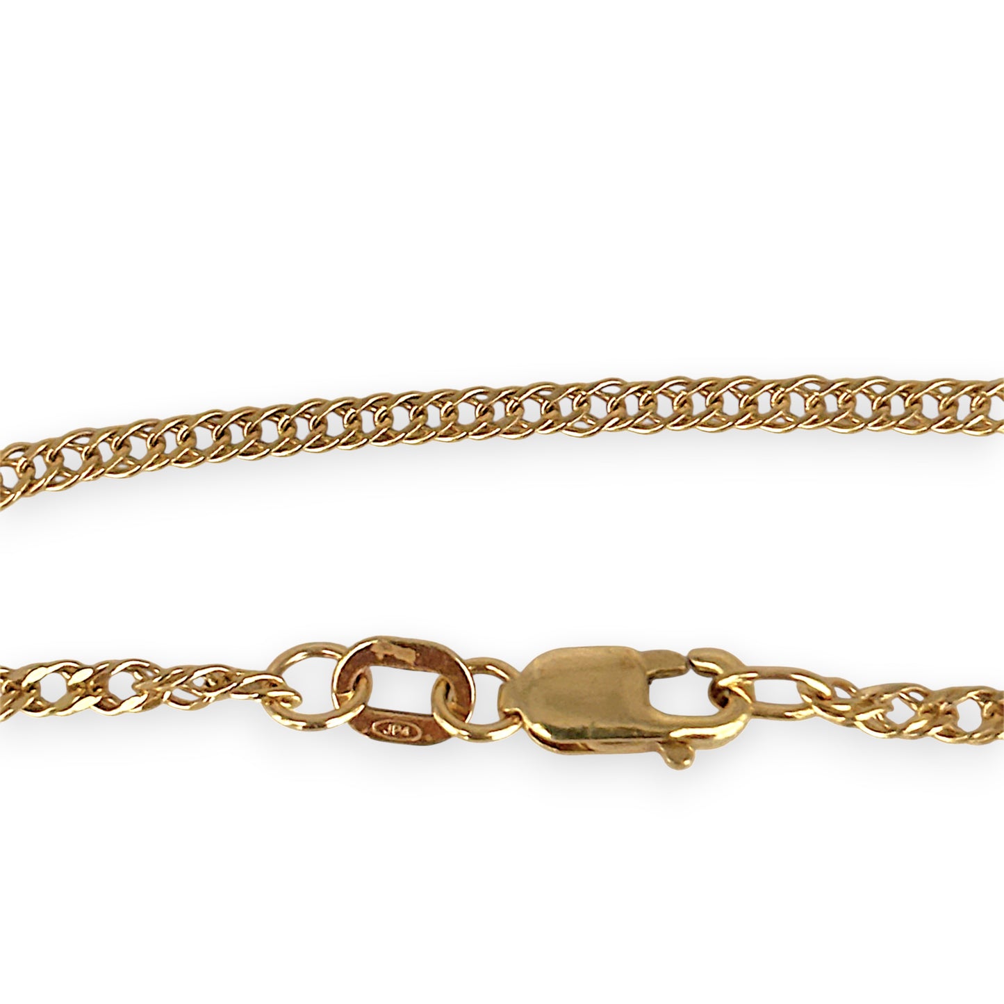 GOLD DEAL | 9ct (9kt) Gold Distinctive Dual Link Chain 44cm
