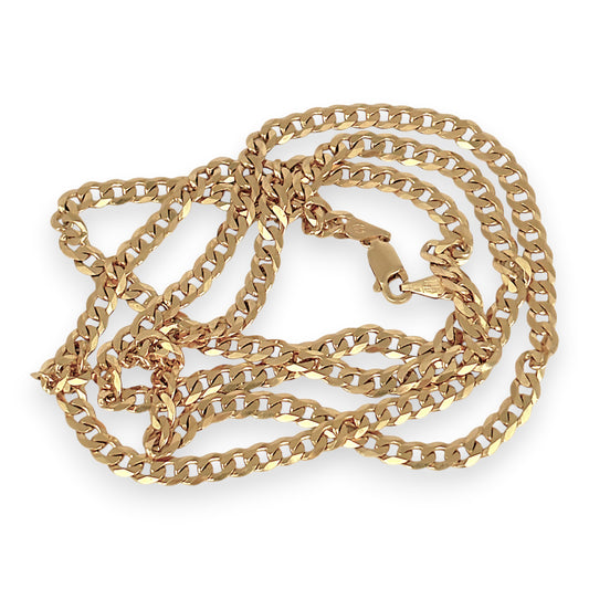 NZGD | 9ct Gold Cuban Style Chain 70cm