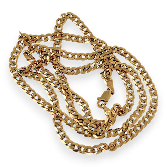 NZGD | 9ct Gold Cuban Style Chain 70cm