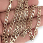 NZGD | 9ct Gold Flat Curb Link Luxury Chain 62cm