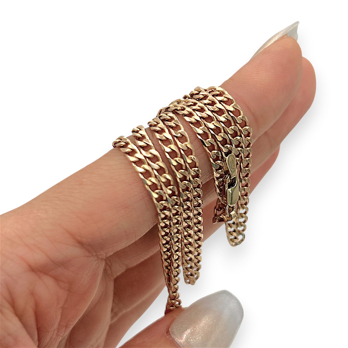 NZGD | 9ct Gold UNOAERRE Urban Curb Chain 55cm