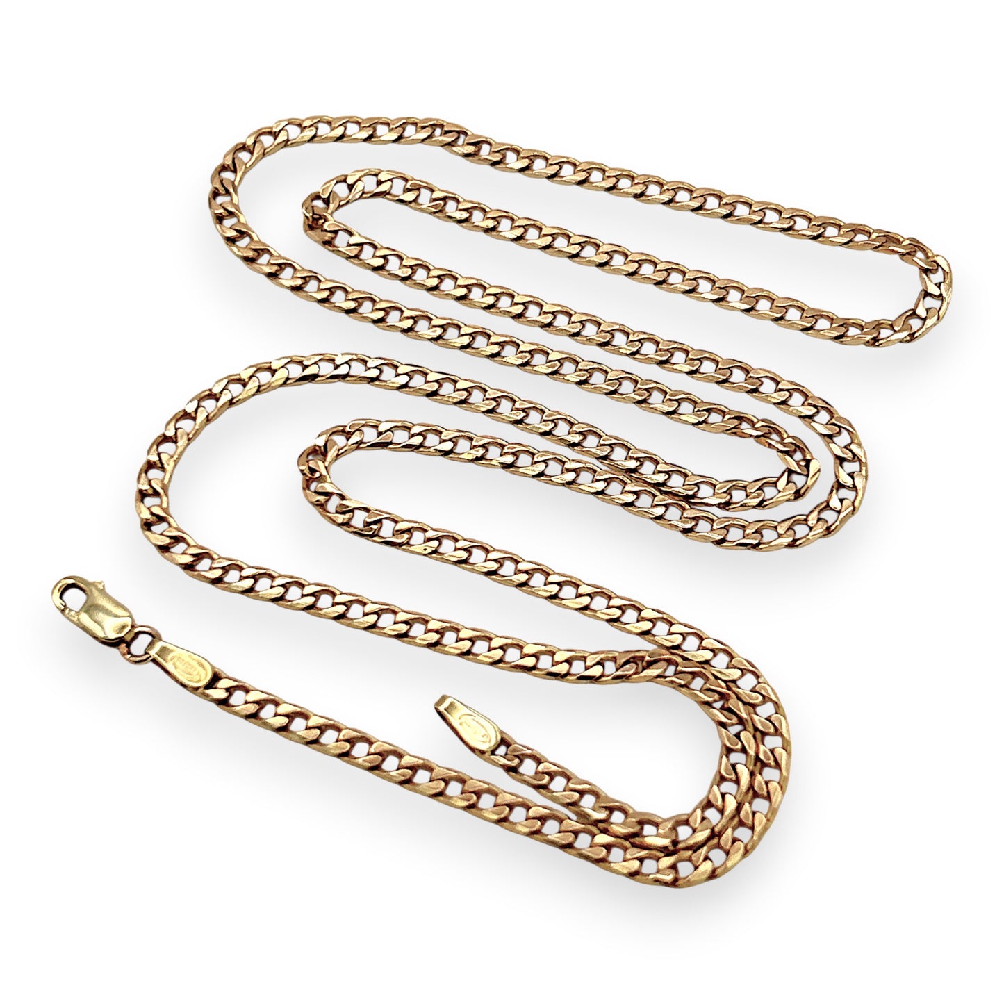 NZGD | 9ct Gold UNOAERRE Urban Curb Chain 55cm