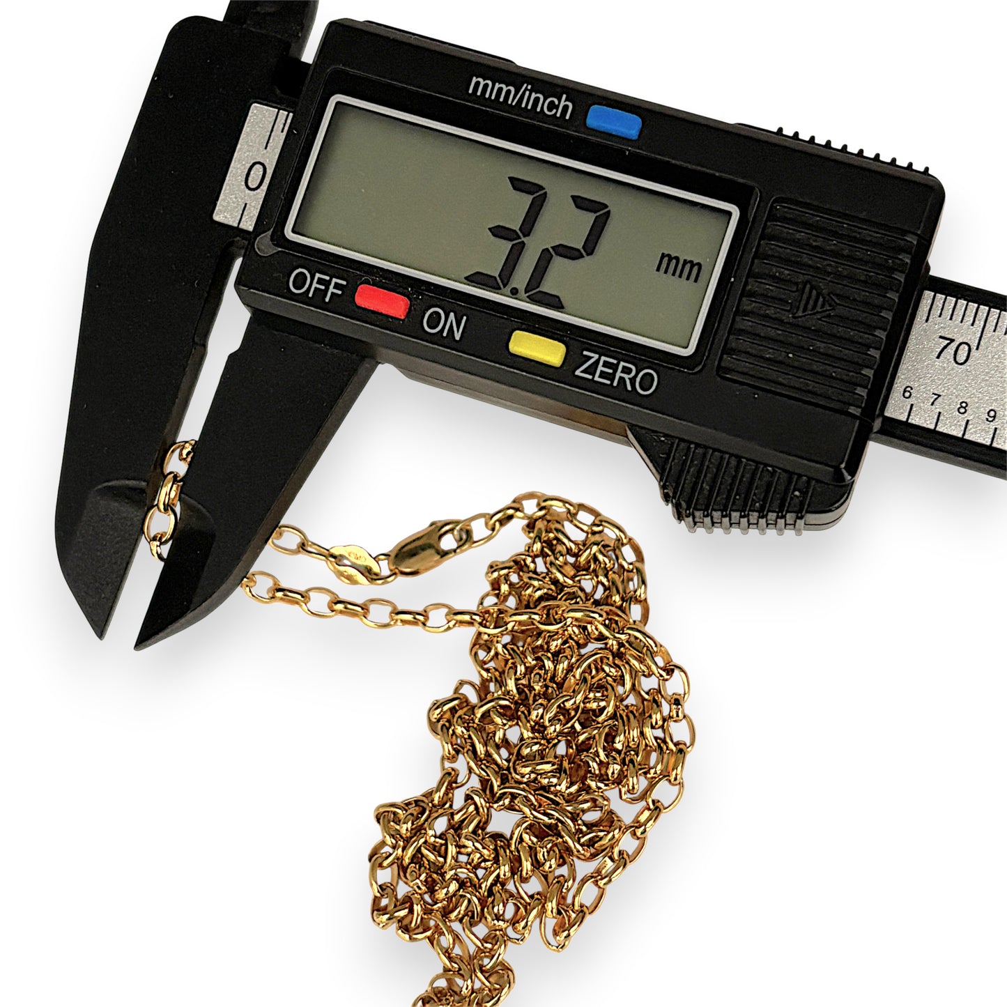 NZGD | 9ct Gold Classic Belcher Refurbished Chain 70cm