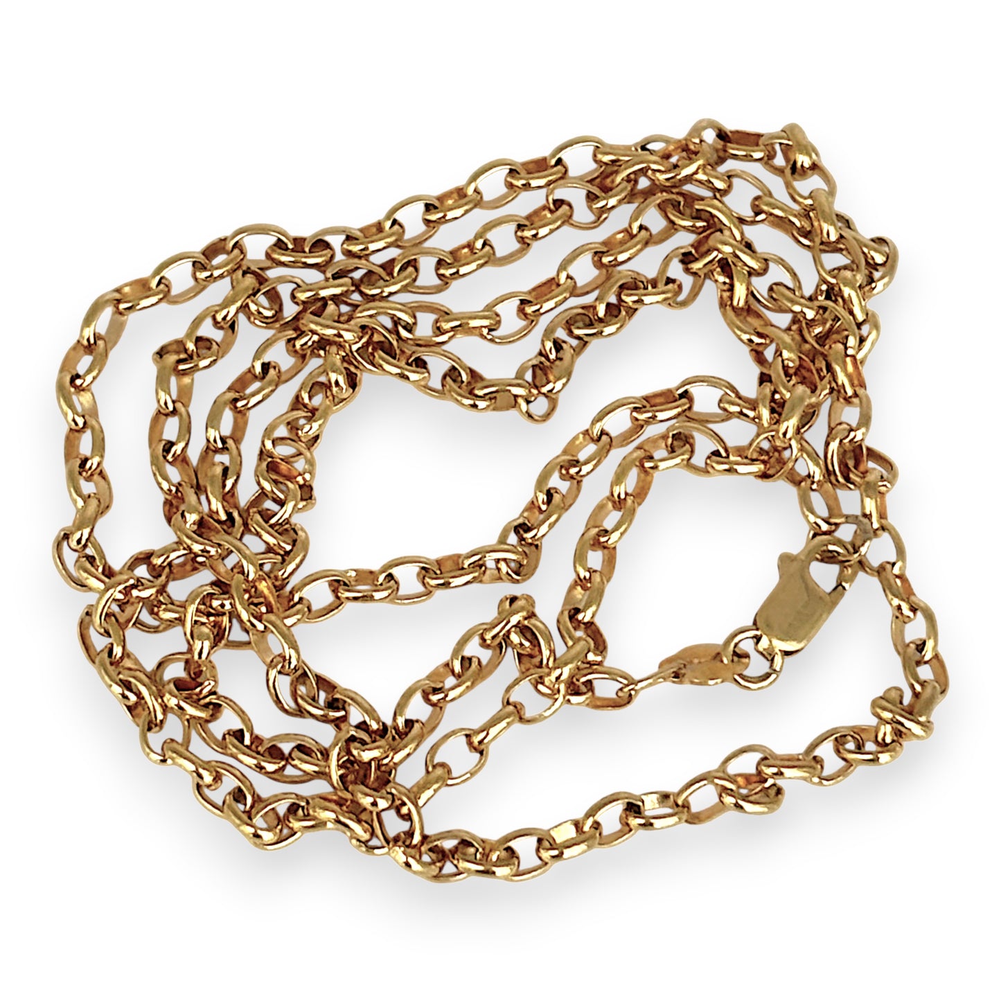 NZGD | 9ct Gold Classic Belcher Refurbished Chain 70cm