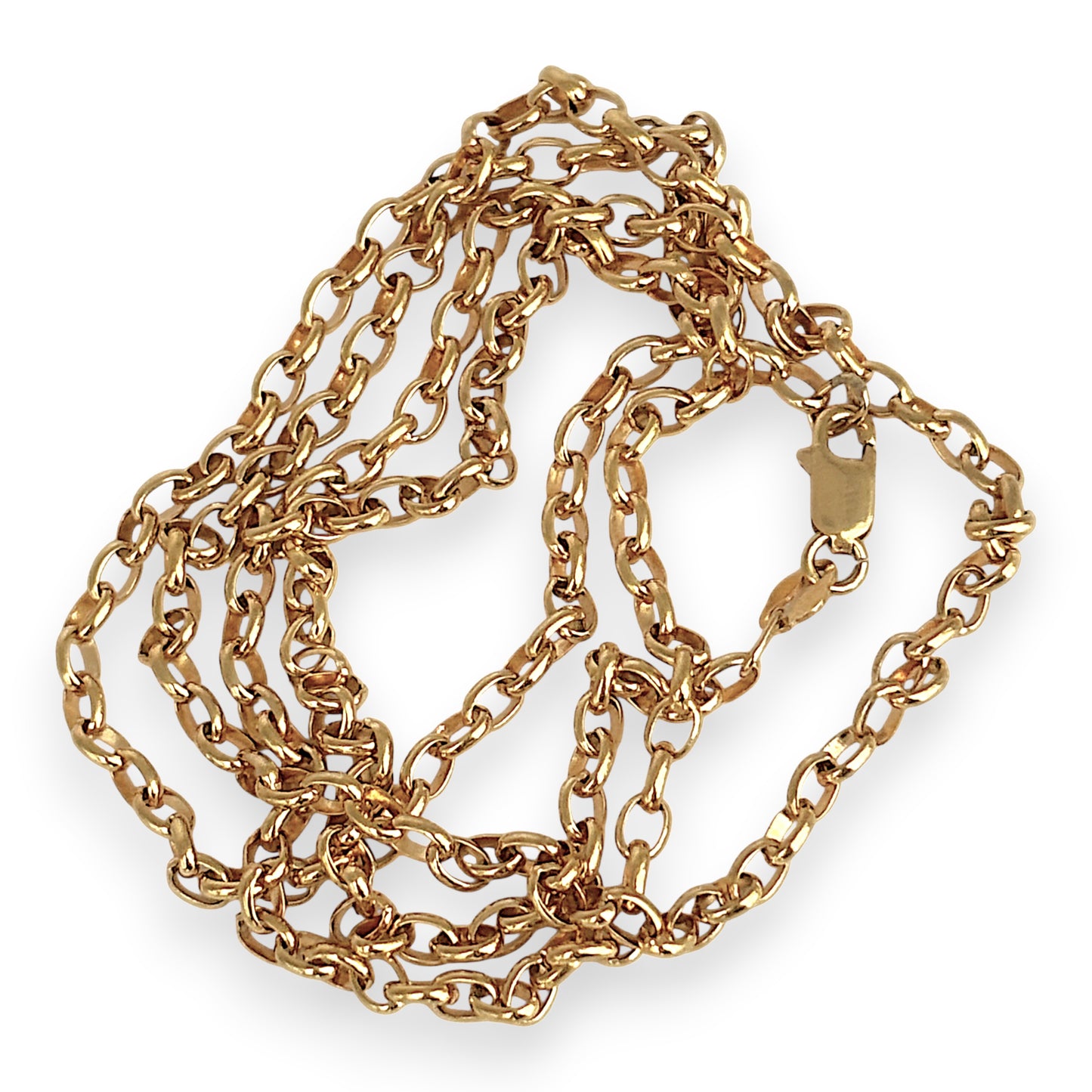 NZGD | 9ct Gold Classic Belcher Refurbished Chain 70cm