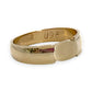 GOLD DEAL | 9ct Gold Solid Plain Band/Ring Flat Head Size T