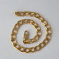 NZGD | 9ct Gold Luxe 9ct Polished Curb Bracelet 22cm