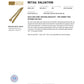 NZGD  | 9ct Gold PROUDS  Golden Leaf Bracelet Valuation $3,500