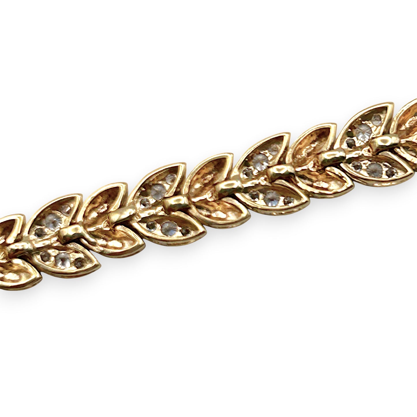 NZGD  | 9ct Gold PROUDS  Golden Leaf Bracelet Valuation $3,500
