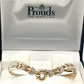 NZGD  | 9ct Gold PROUDS  Golden Leaf Bracelet Valuation $3,500