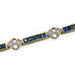 NZGD | 9ct Gold Blue Royale Vintage Bracelet Valuation $5,000