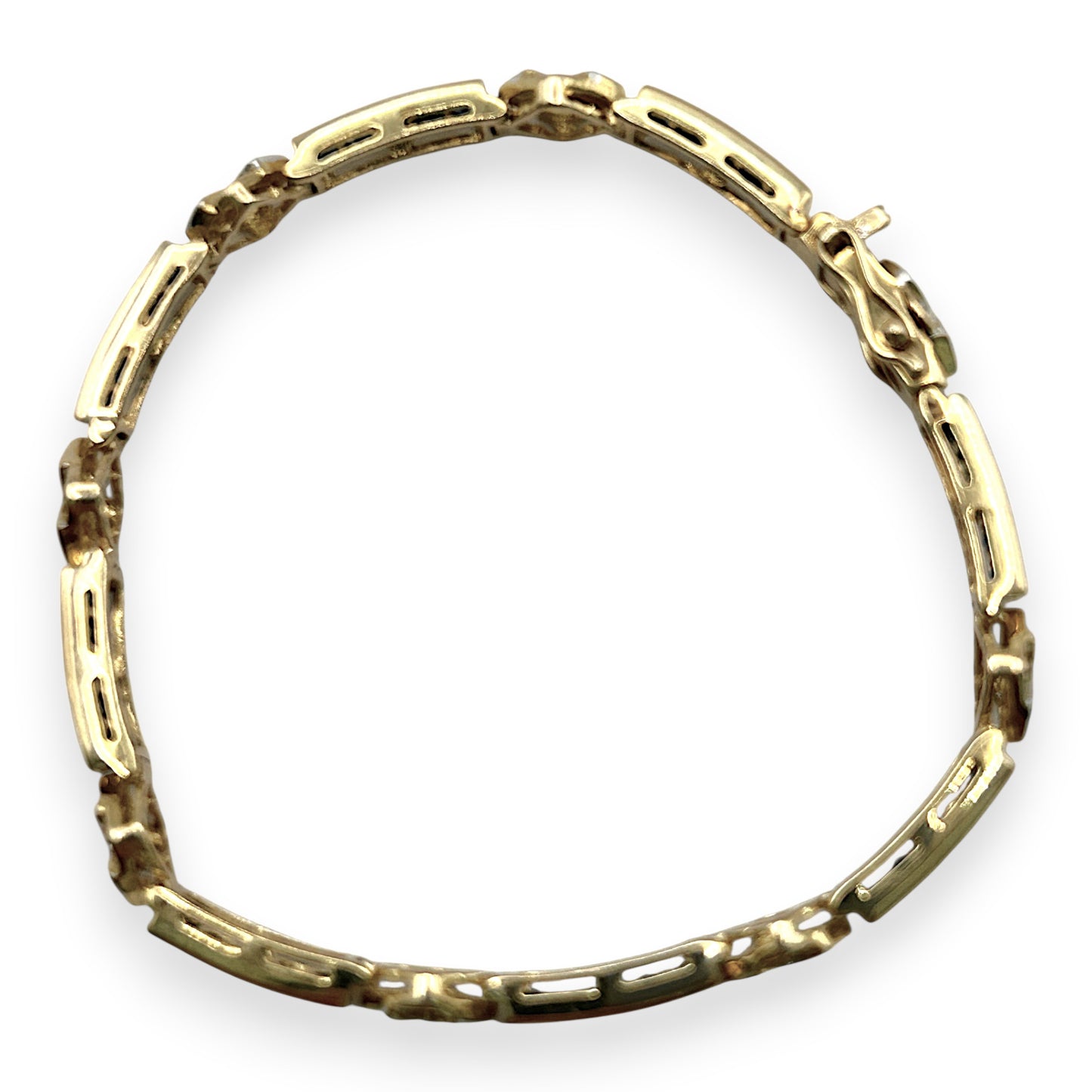 NZGD | 9ct Gold Blue Royale Vintage Bracelet Valuation $5,000