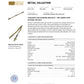 NZGD | 9ct Gold Vintage Aurora Tanzanite Line Bracelet Valuation $6,150
