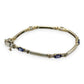 NZGD | 9ct Gold Vintage Aurora Tanzanite Line Bracelet Valuation $6,150
