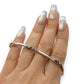 NZGD | 9ct Gold Vintage Aurora Tanzanite Line Bracelet Valuation $6,150