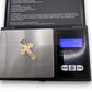 9ct Gold Flat Cross Pendant. R # 330