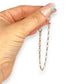 NZGD | 9ct Gold Faceted Long‑Link Bracelet 20cm