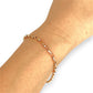 NZGD | 9ct Gold Faceted Long‑Link Bracelet 20cm