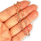 NZGD | 9ct Gold Faceted Long‑Link Bracelet 20cm