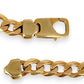 NZGD | MHJ 10ct Gold Couture Curb Link 19.5cm Bracelet