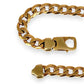 NZGD | MHJ 10ct Gold Couture Curb Link 19.5cm Bracelet