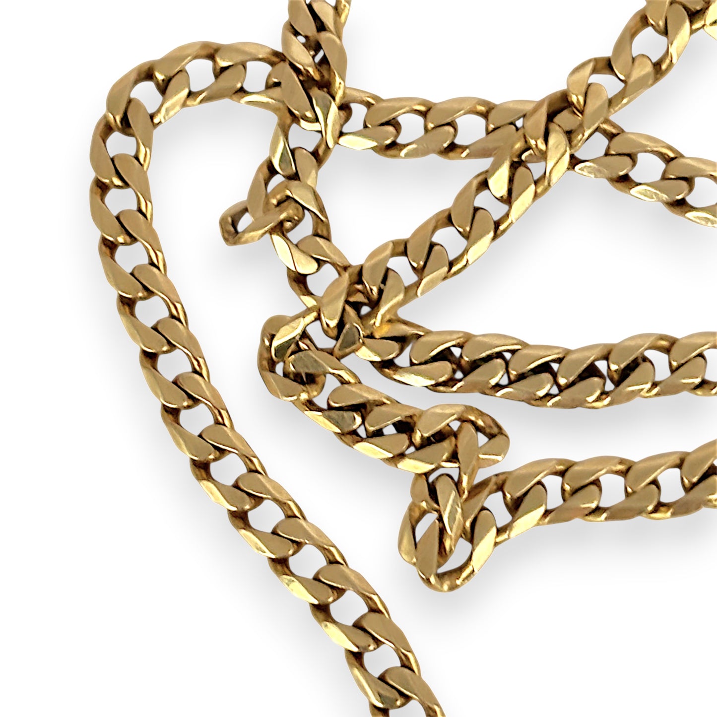 NZGD | MHJ 10ct (10kt) Gold Classic Curb 54cm Chain
