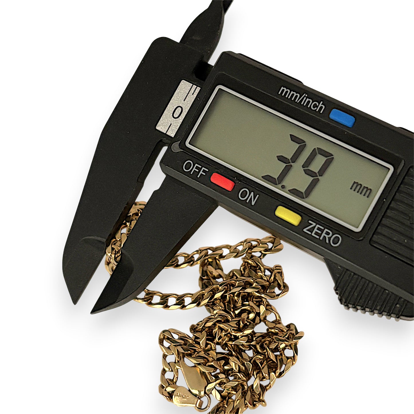 NZGD | MHJ 10ct (10kt) Gold Classic Curb 54cm Chain