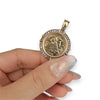 NZGD | Diamond‑Set Half Sovereign Pendant – 22ct Coin in 9ct Gold