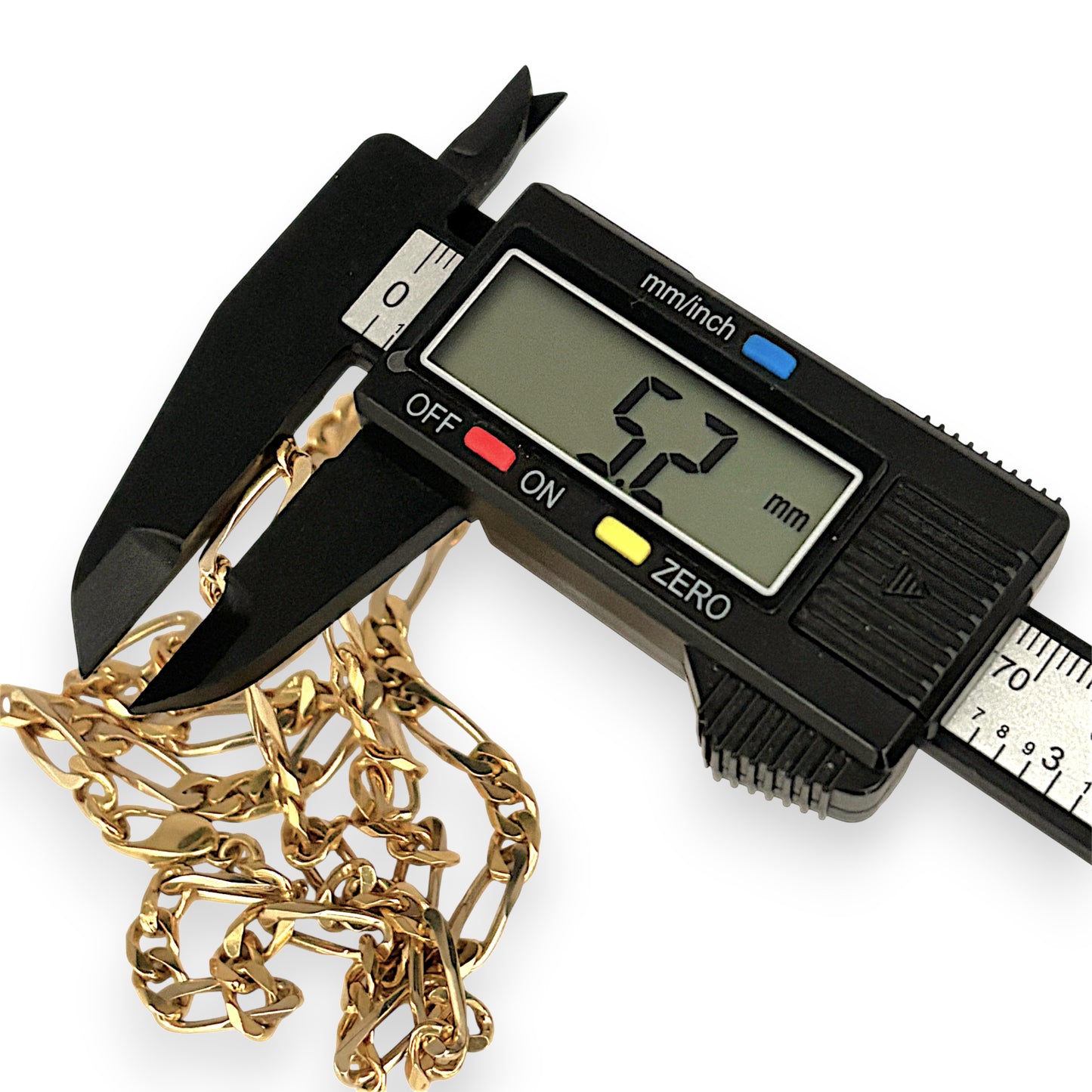 GOLD DEAL | 18ct (18K) Gold Imperial Figaro 3×1 Chain 60cm