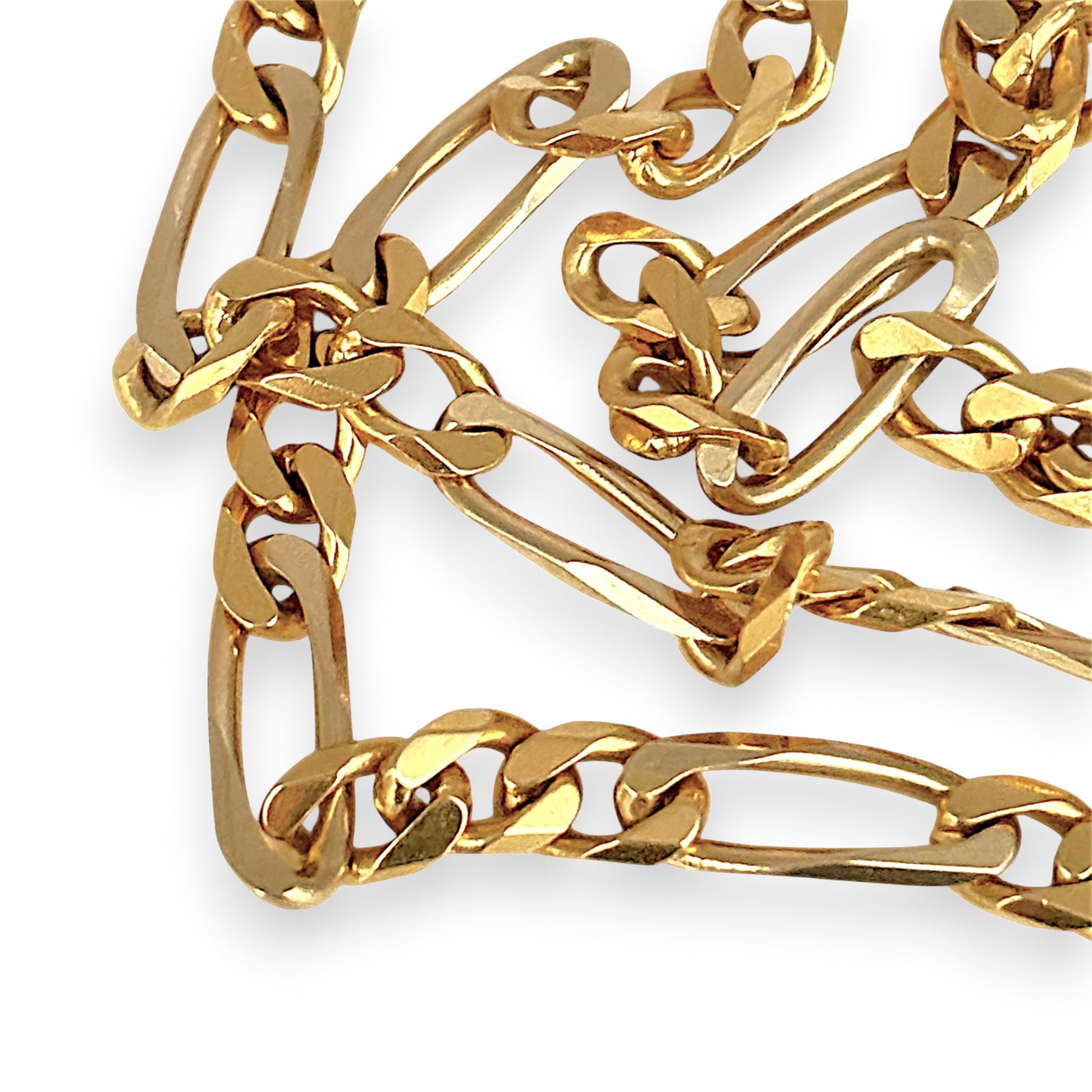 GOLD DEAL | 18ct (18K) Gold Imperial Figaro 3×1 Chain 60cm