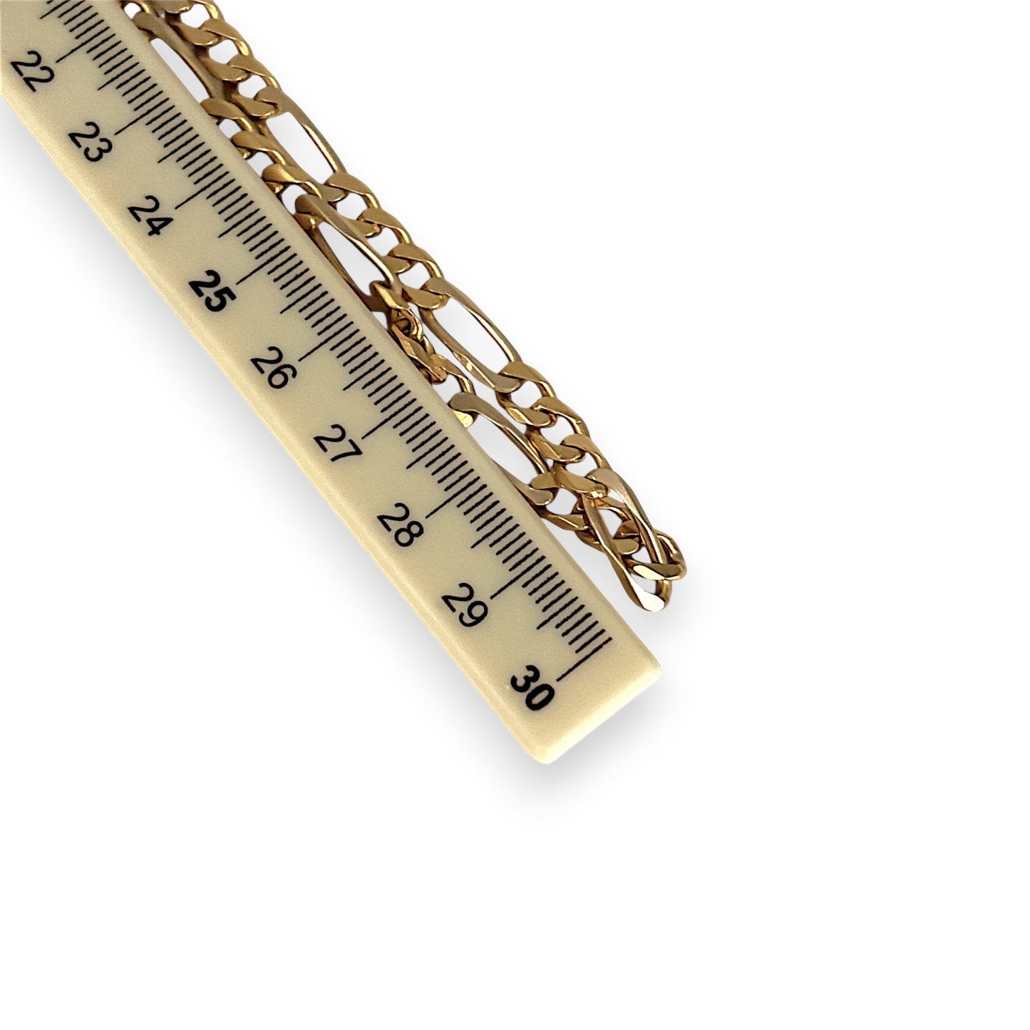 GOLD DEAL | 18ct (18K) Gold Imperial Figaro 3×1 Chain 60cm