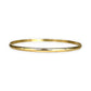 NZGD | 9ct Gold Pure Line Slim Bangle 65.1mm