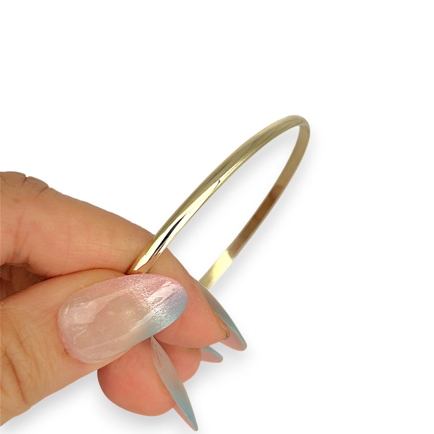 NZGD | 9ct Gold Everyday Elegance Bangle 64.9mm