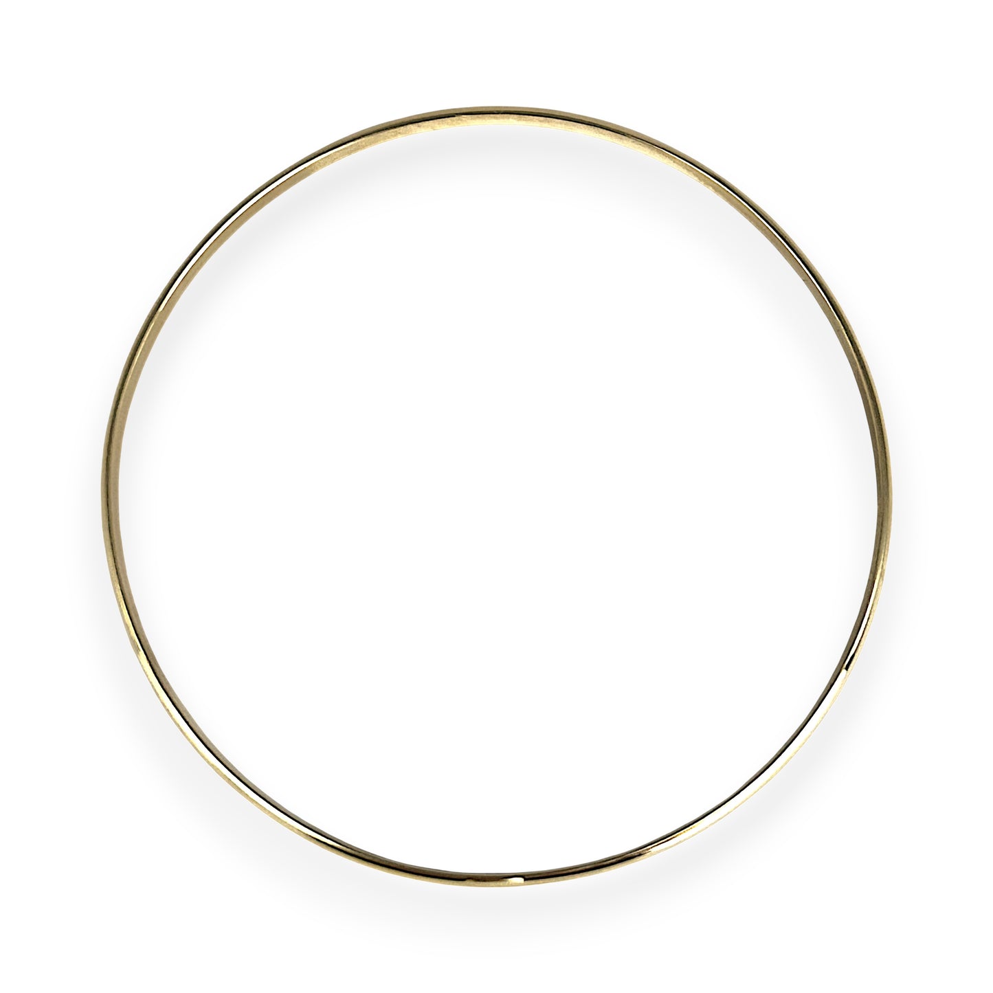 NZGD | 9ct Gold Everyday Elegance Bangle 64.9mm