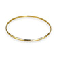 NZGD | 9ct Gold Everyday Elegance Bangle 64.9mm